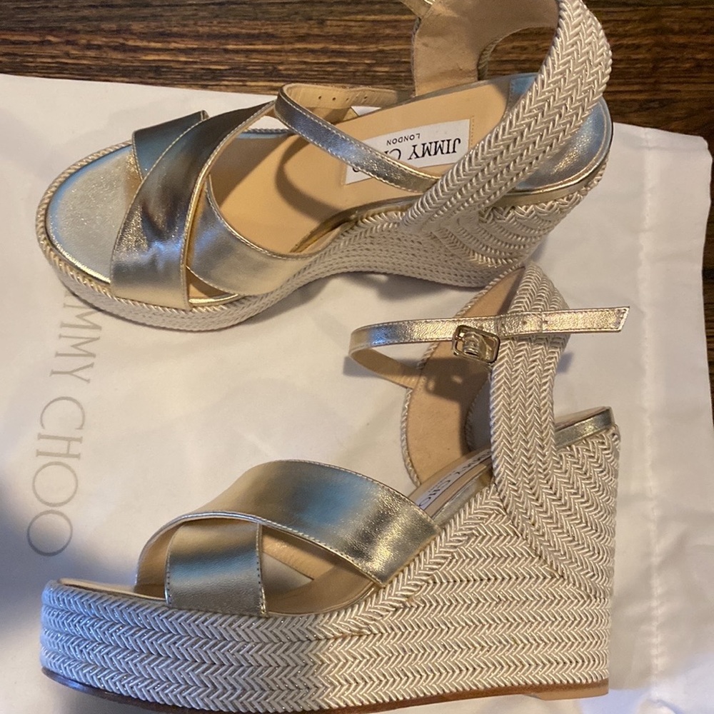 Jimmy choo wedges